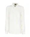 Pinko Chest-pockets Long-sleeve Shirt In White