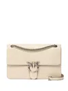 Pinko Chevron Bird Cross Body Bag In White