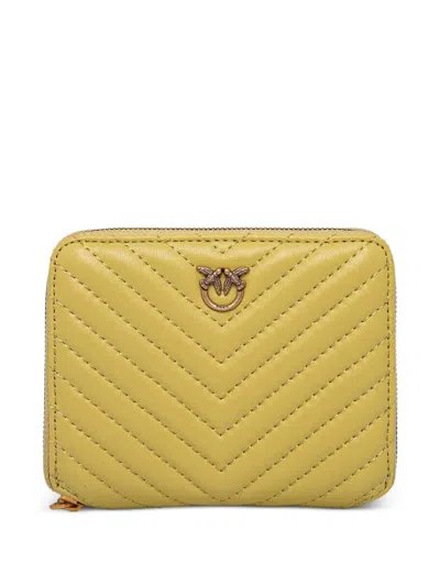 Pinko Chevron Quilted Wallet