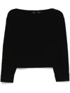 Shop Pinko Chiarificazione Sweater In Black