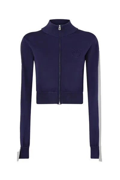 Pinko Chic Multicolor Sweater For Women In Blue