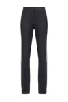 Pinko Pantalon Avec Bande En Strass In Black
