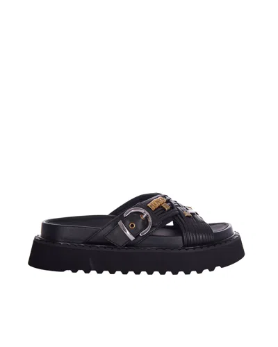 Pinko Chic Women's Sandals For Ss26 In Black