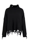 Pinko Chitone Ribbed Roll-neck Sweater