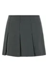 Pinko Pleated Design Skirt Named Christina In Gray