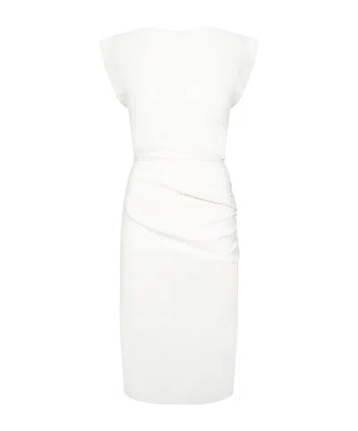 PINKO PINKO CIELO BUTTONED SLEEVELESS DRESS