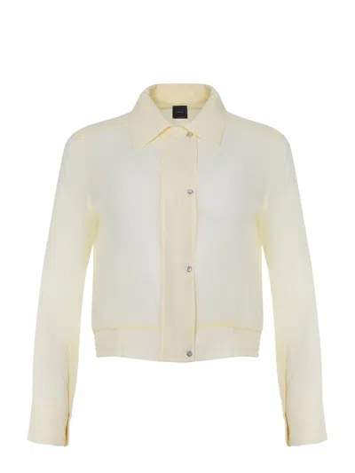 Pinko Long Sleeve Shirt In Neutral