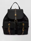 Pinko City Backpack Adjustable Straps Front Pockets Handle