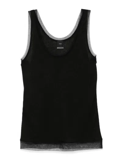 Pinko Clarktank Top In Black  