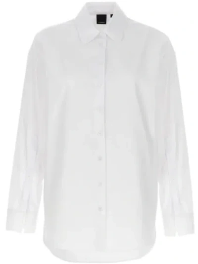Pinko Classic 100% Cotton Shirt In White