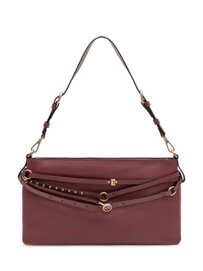 Pinko Classic Belt Handbag In Ribes Intenso