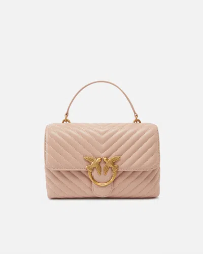 PINKO CLASSIC LADY LOVE BAG PUFF CHEVRON
