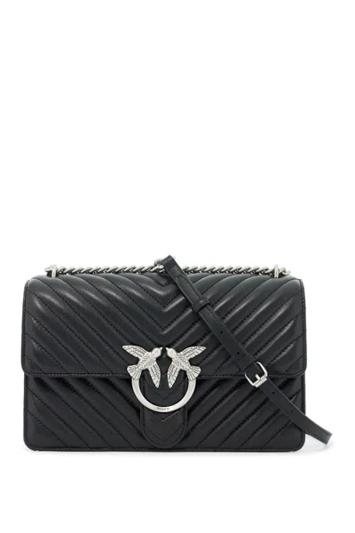 Pinko Classic Love Bag One Crossbody Bag In Black