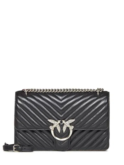 Pinko Classic Love Bag One Shoulder Bag In Black