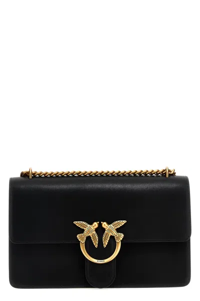 Pinko 'classic Love Bag One Simply' Crossbody Bag In Black