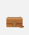 Pinko Classic Love Bag One Simply In Nougat-or Antique