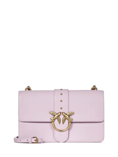Pinko Classic Love Bag One Simply Shoulder Bag In Purple