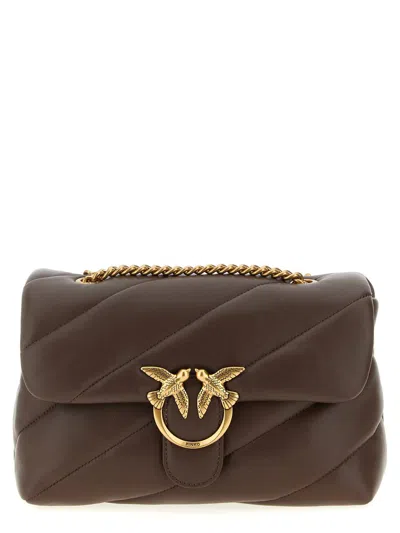 Pinko 'classic Love Bag Puff' Crossbody Bag In Brown