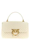Pinko Classic Love Bag Puff Handbag In Neutral