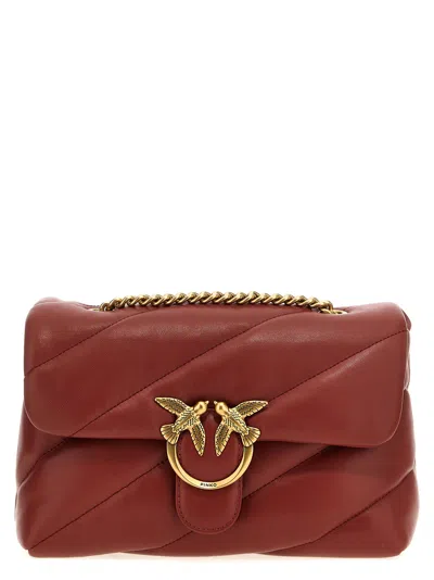 Pinko 'classic Love Bag Puff Maxi Quilt' Crossbody Bag In Red