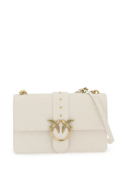 Pinko Classic Love Icon Simply Bag In White