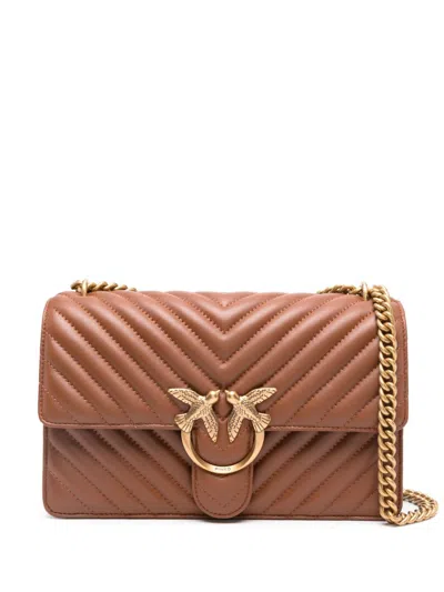 Pinko Bolsa Bandolera - Love One Classic In Marrón