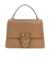 Pinko Love One Top Handle Cross-body Bag In Brown