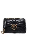 Pinko Classic Love Puff Shoulder Bag In Black
