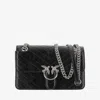 Pinko Love One Light Classic Bag In Black