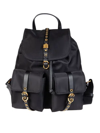 Pinko Classic Mini Backpack For Women In Black