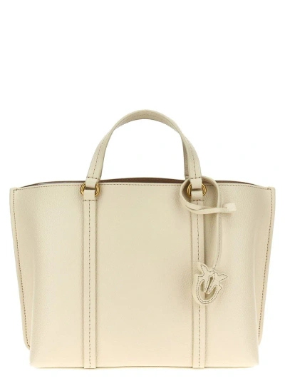 Pinko 'classic' Shopping Bag In White