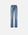 Pinko Classic Straight Fit Jeans Vintage Wash In Vintage Wash