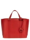 PINKO CLASSIC TOTE BAG RED