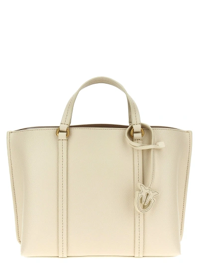 PINKO CLASSIC TOTE BAG WHITE