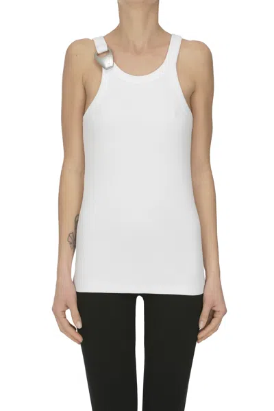 Pinko Clay Top By Patricia Mcdowell In White