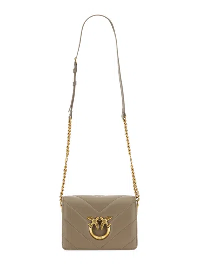 PINKO CLICK MINI "LOVE" BAG