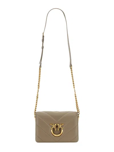 PINKO PINKO CLICK MINI "LOVE" BAG