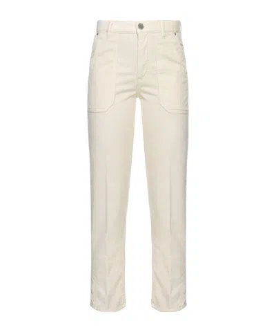 PINKO PINKO CLOE LOGO PATCH STRAIGHT-LEG TROUSERS