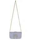 Pinko Clutch Bag  "love Bag One" In Blue