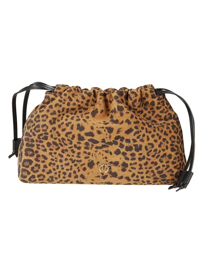 Pinko Clutches In Brown