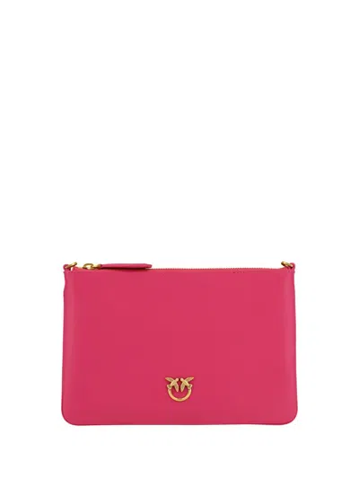 Pinko Clutches In Pink -antique Gold