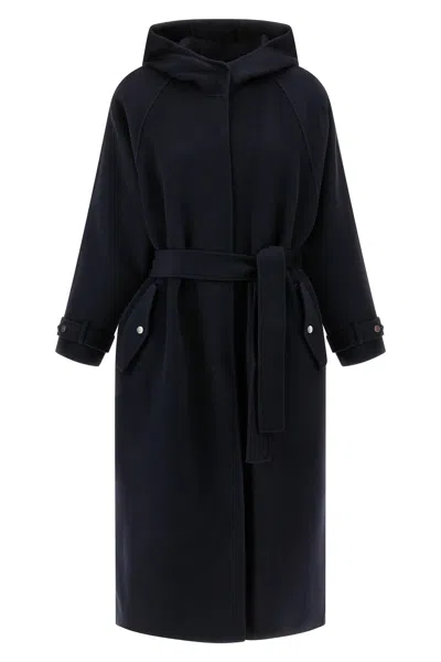 Pinko Coat 'cartoccio' In Blue