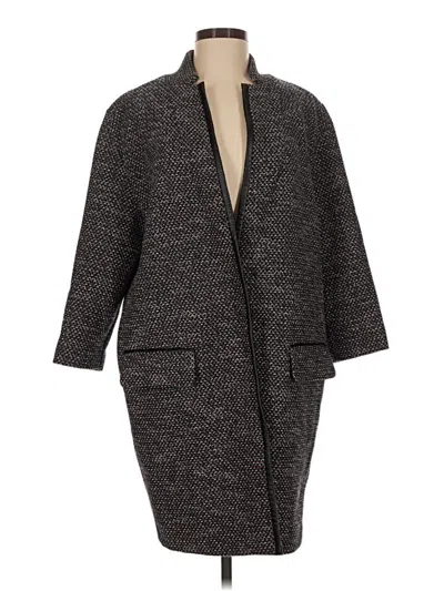 Pre-owned Pinko Coat In Gray