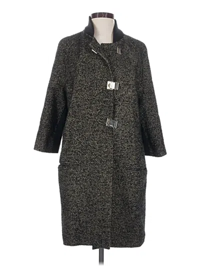 Pre-owned Pinko Coat In Gray