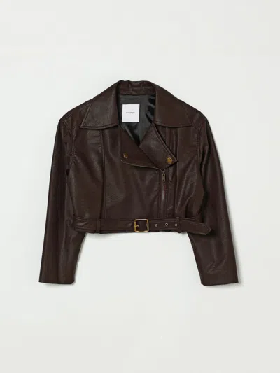 Pinko Coat  Kids Color Brown