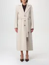 Pinko Coat  Woman Color Beige