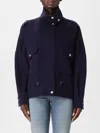 Pinko Coat  Woman Color Blue In Blue