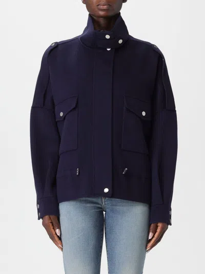 Pinko Coat  Woman Color Blue
