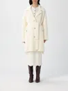 Pinko Fur Coat  Woman Color White In White