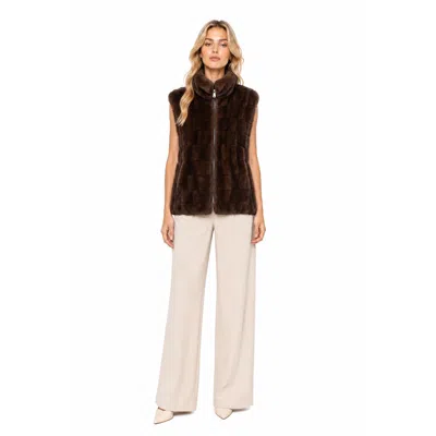 Pinko Coats In Brown